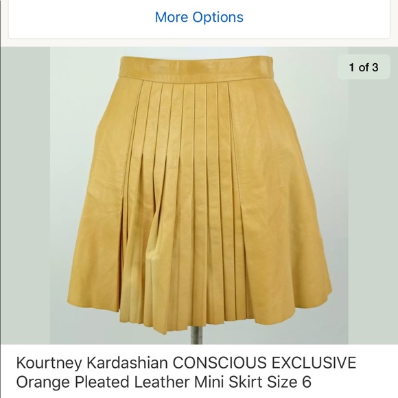 Kourtney Kardashian’s Leather Conscious Exclusive - Picture 1 of 8